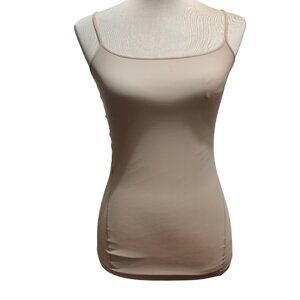 JKY by Jockey M Nude Smoothing Cami Tank Top Light Shapewear Adjustable Straps